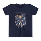 Cosmic Voyager Youth Tee — Astronaut Space Graphic Shirt for Kids