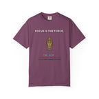 Focus Is The Force T‑Shirt — Meditation Buddha Graphic Tee
