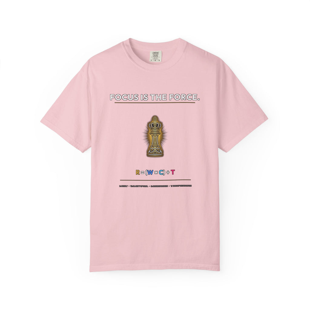 Focus Is The Force T‑Shirt — Meditation Buddha Graphic Tee