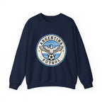 Argentina Fútbol Crest Sweatshirt | Soccer Country Pride, National Colors