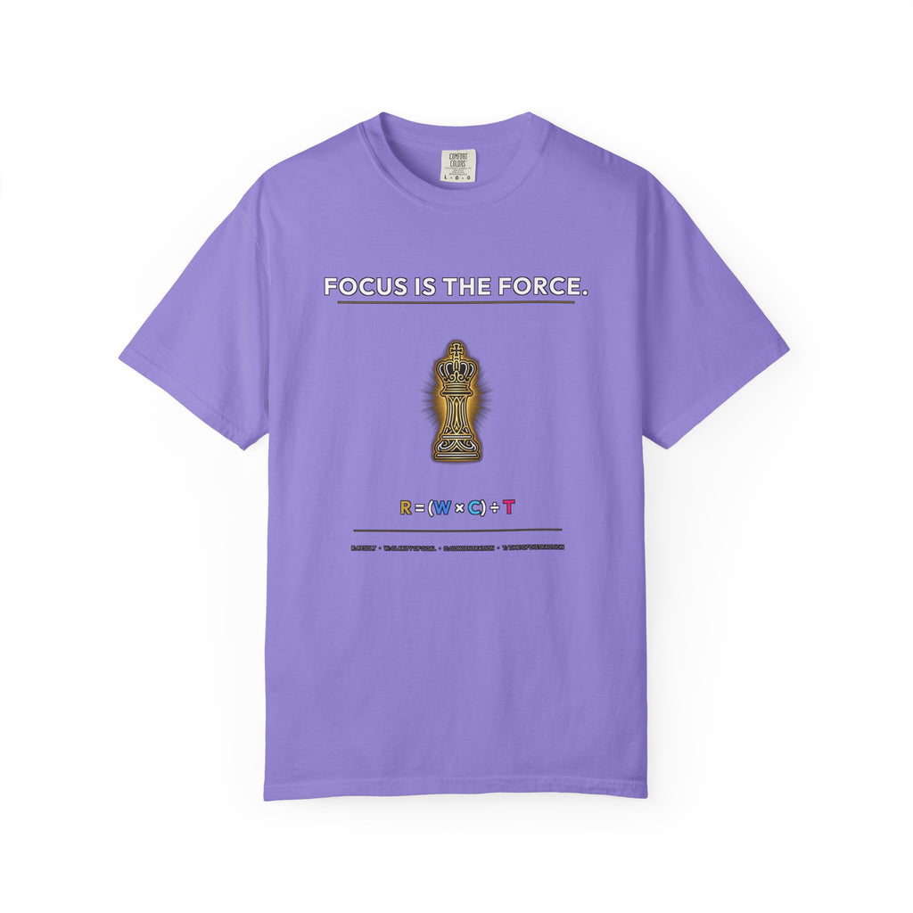 Focus Is The Force T‑Shirt — Meditation Buddha Graphic Tee