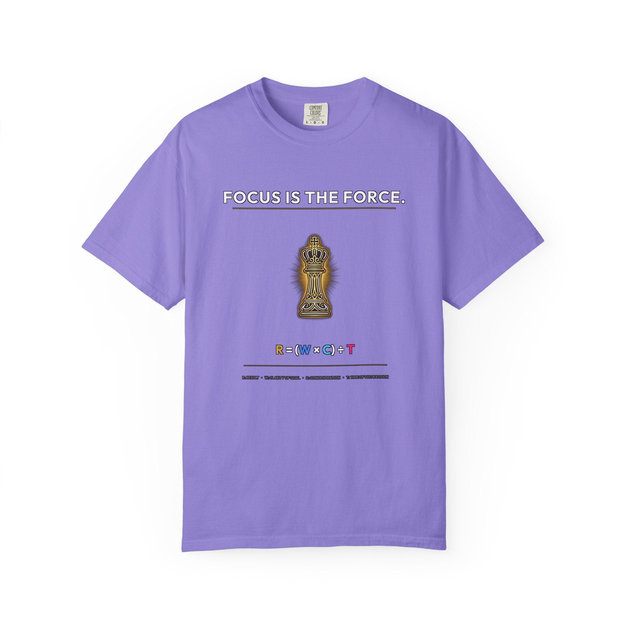 Focus Is The Force T‑Shirt — Meditation Buddha Graphic Tee