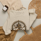 Shiva Nataraja Crewneck Sweatshirt — Dancing Shiva Graphic Pullover