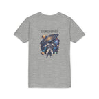 Cosmic Voyager Youth Tee — Astronaut Space Graphic Shirt for Kids