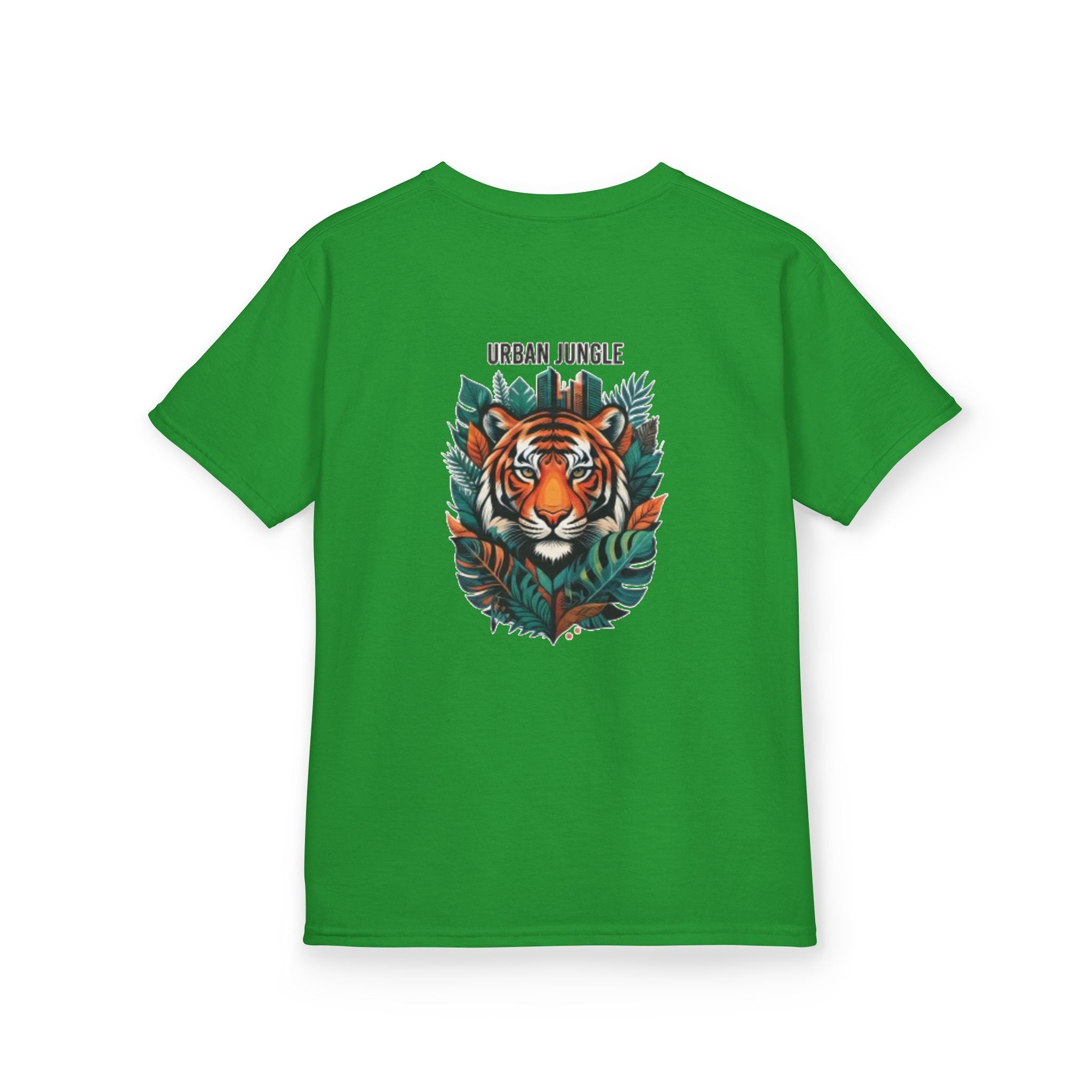 Kids 'Urban Jungle' Tiger Graphic Tee – Children's Jungle Animal Shirt