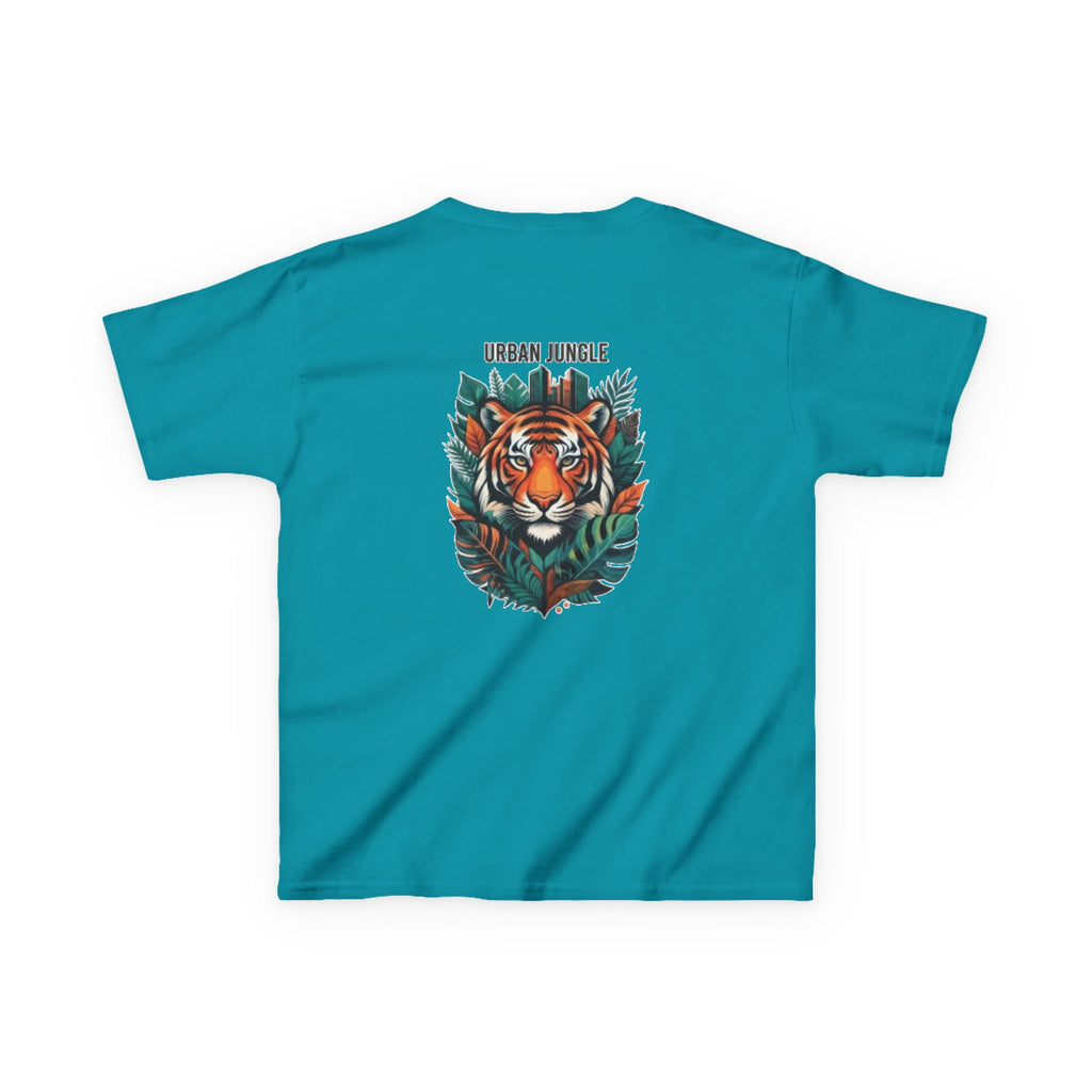 Kids 'Urban Jungle' Tiger Graphic Tee – Children's Jungle Animal Shirt