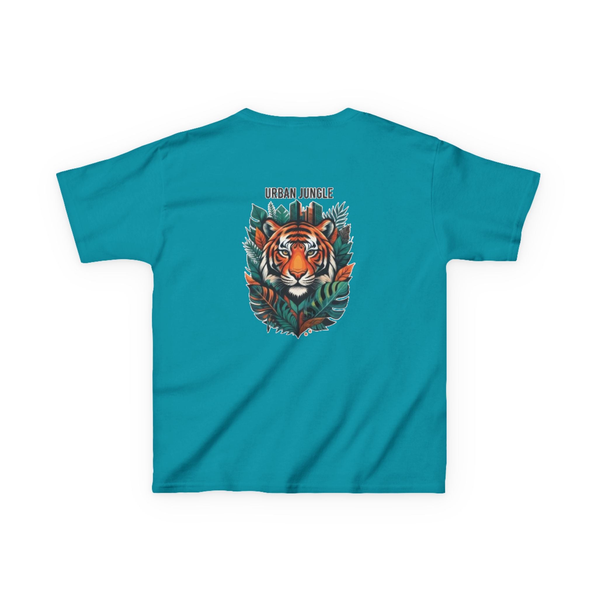 Kids 'Urban Jungle' Tiger Graphic Tee – Children's Jungle Animal Shirt