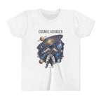 Cosmic Voyager Youth Tee — Astronaut Space Graphic Shirt for Kids