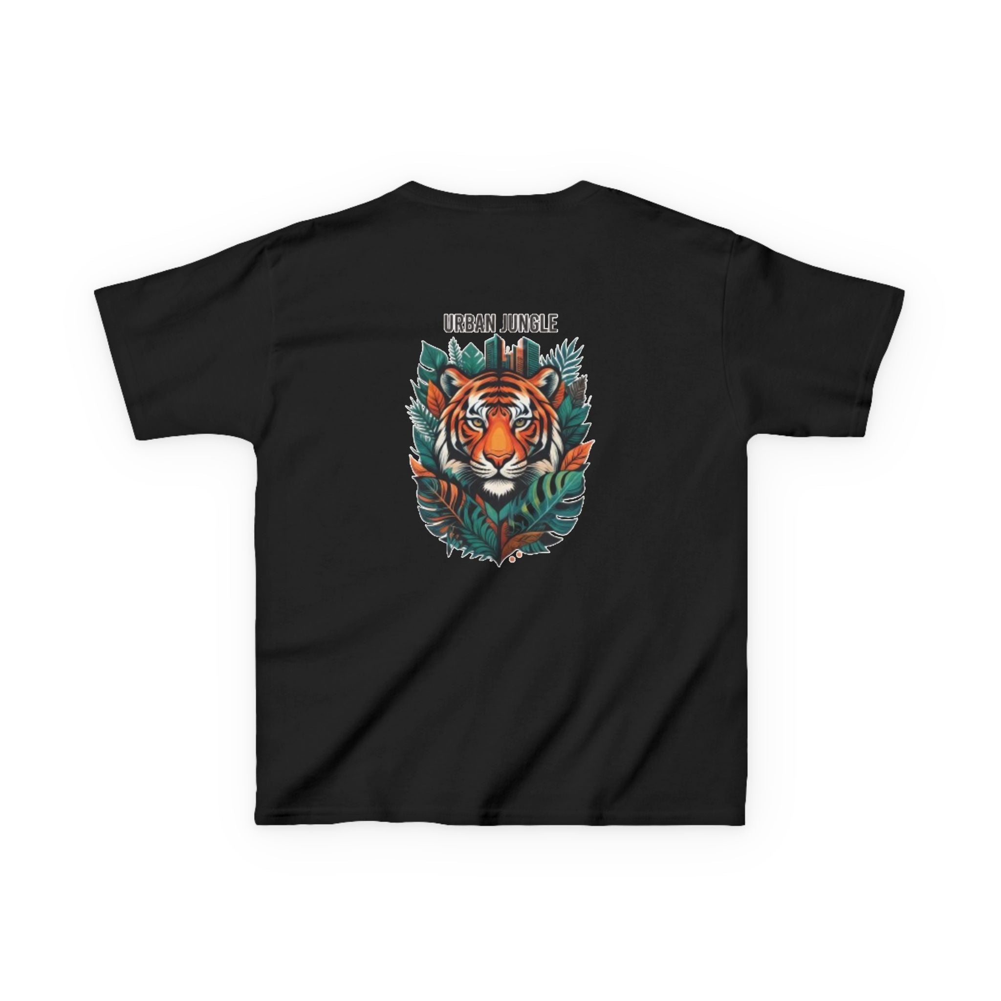 Kids 'Urban Jungle' Tiger Graphic Tee – Children's Jungle Animal Shirt