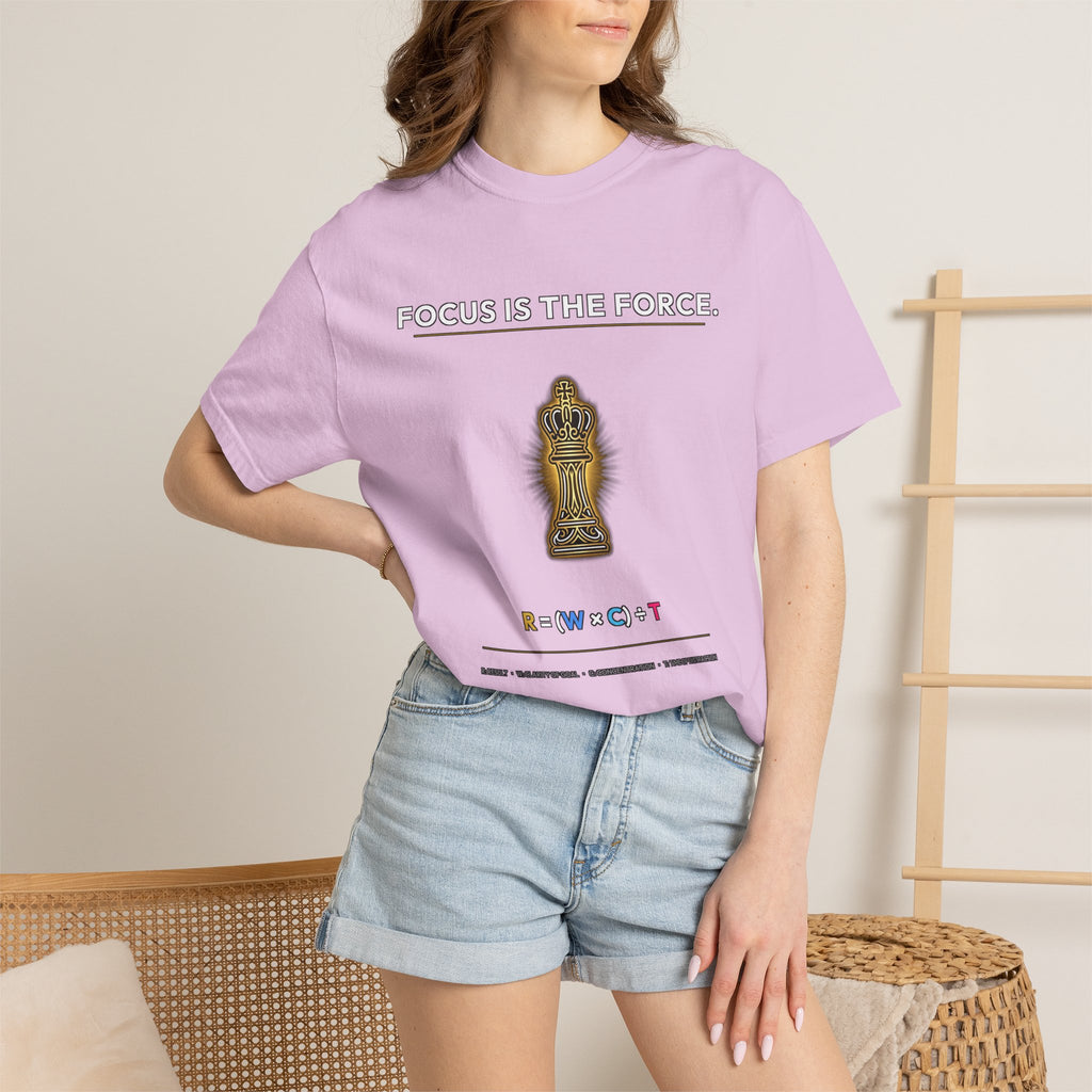 Focus Is The Force T-Shirt — Inspirational Starfighter Meditation Tee