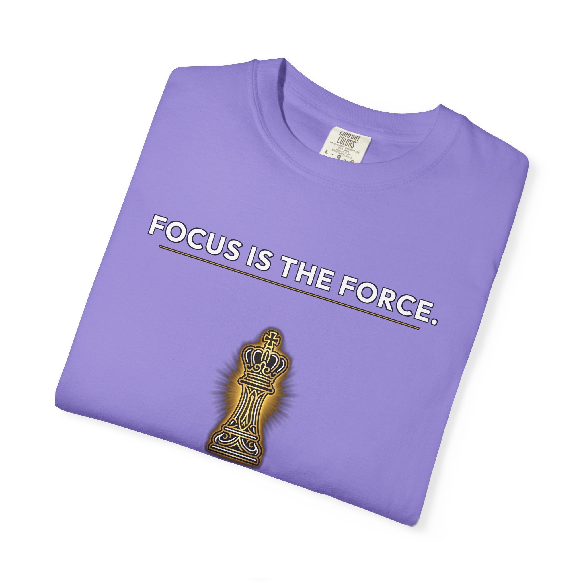 Focus Is The Force T‑Shirt — Meditation Buddha Graphic Tee