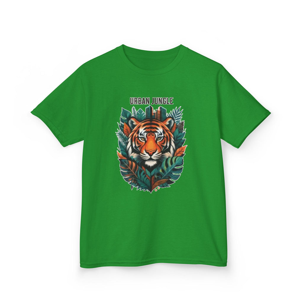 Kids 'Urban Jungle' Tiger Graphic Tee – Children's Jungle Animal Shirt