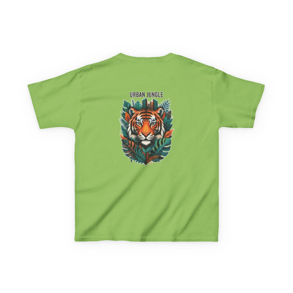 Kids 'Urban Jungle' Tiger Graphic Tee – Children's Jungle Animal Shirt