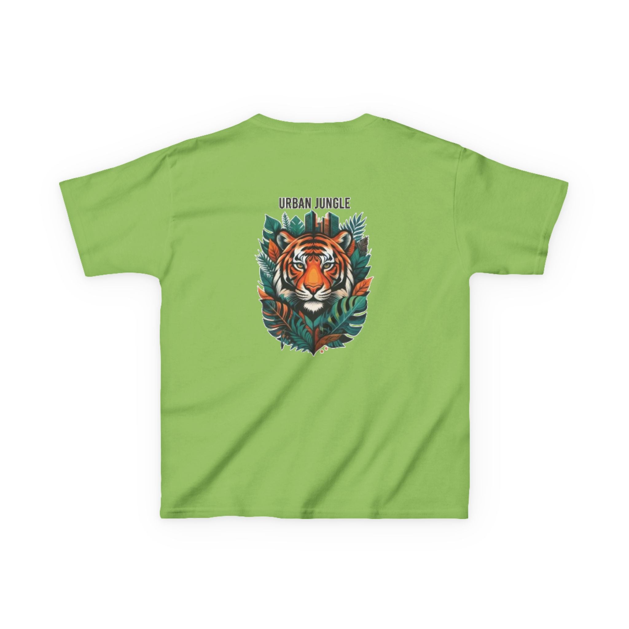 Kids 'Urban Jungle' Tiger Graphic Tee – Children's Jungle Animal Shirt