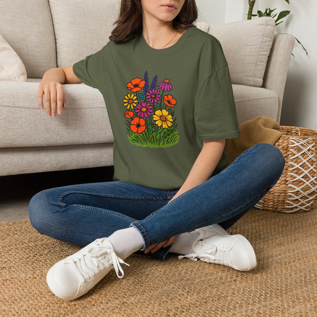 Colorful Flower Bouquet T-Shirt
