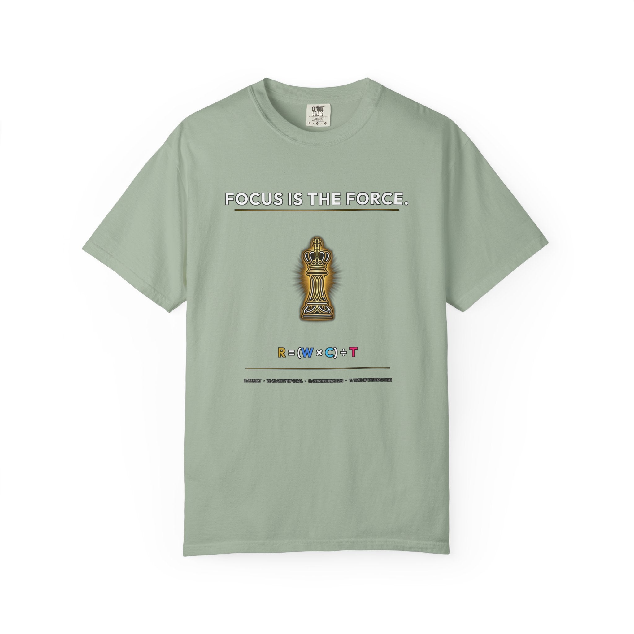 Focus Is The Force T‑Shirt — Meditation Buddha Graphic Tee