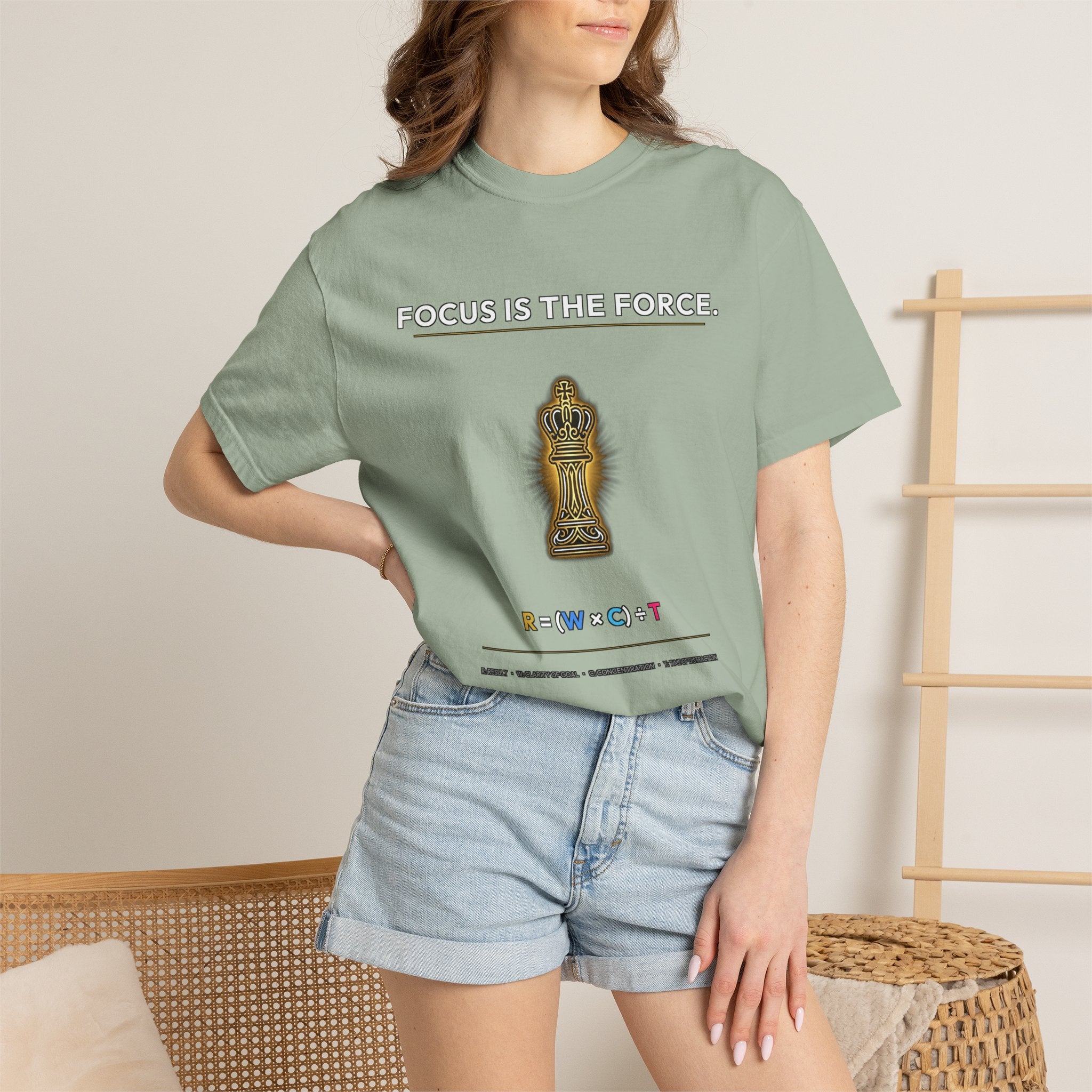 Focus Is The Force T-Shirt — Inspirational Starfighter Meditation Tee