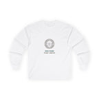 Zen Circle Long Sleeve Tee — Minimalist 'ZEN' Symbol Cotton Shirt