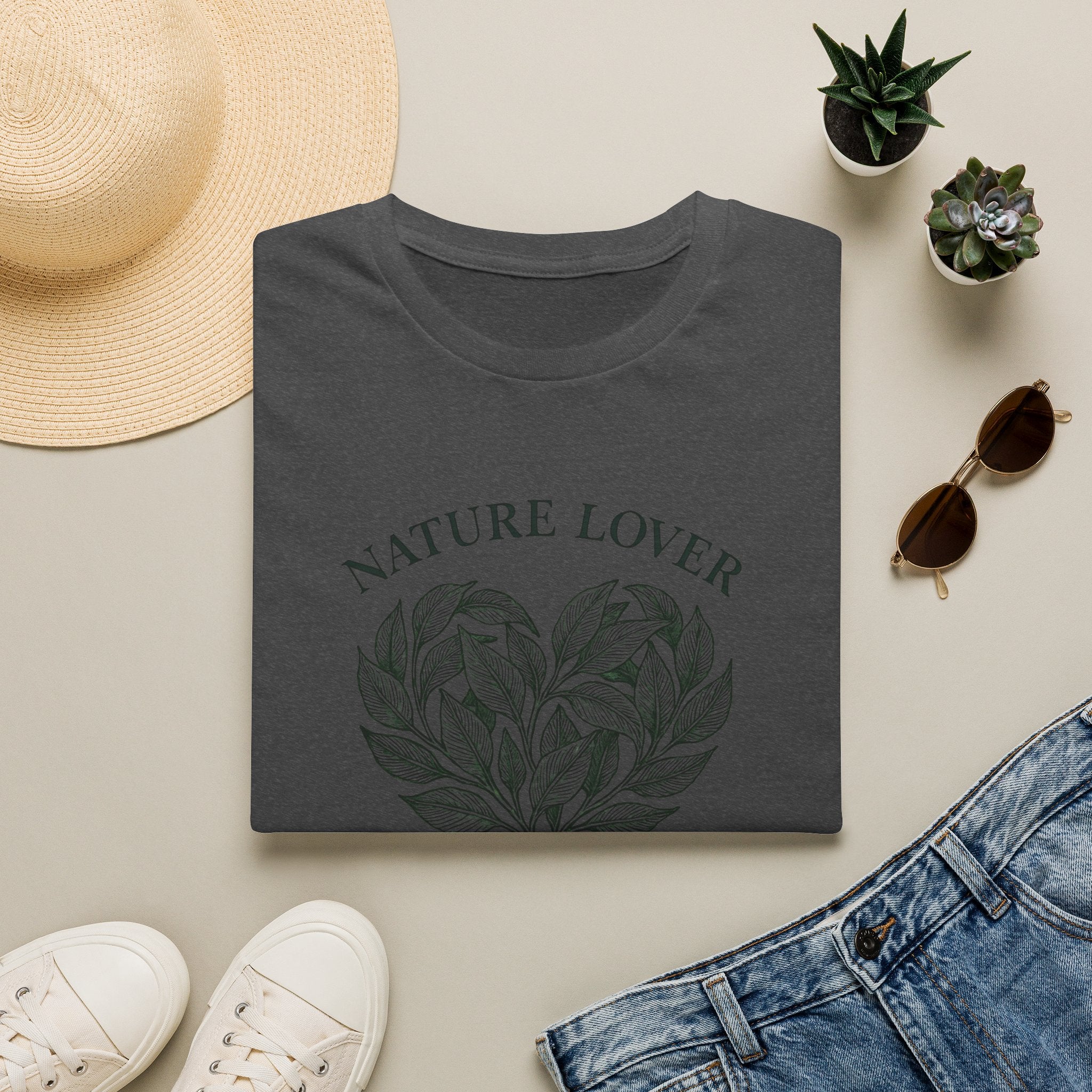 Leafy Heart Logo T-Shirt