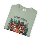 Urban Jungle Tiger T-Shirt – Bold Botanical Graphic Tee