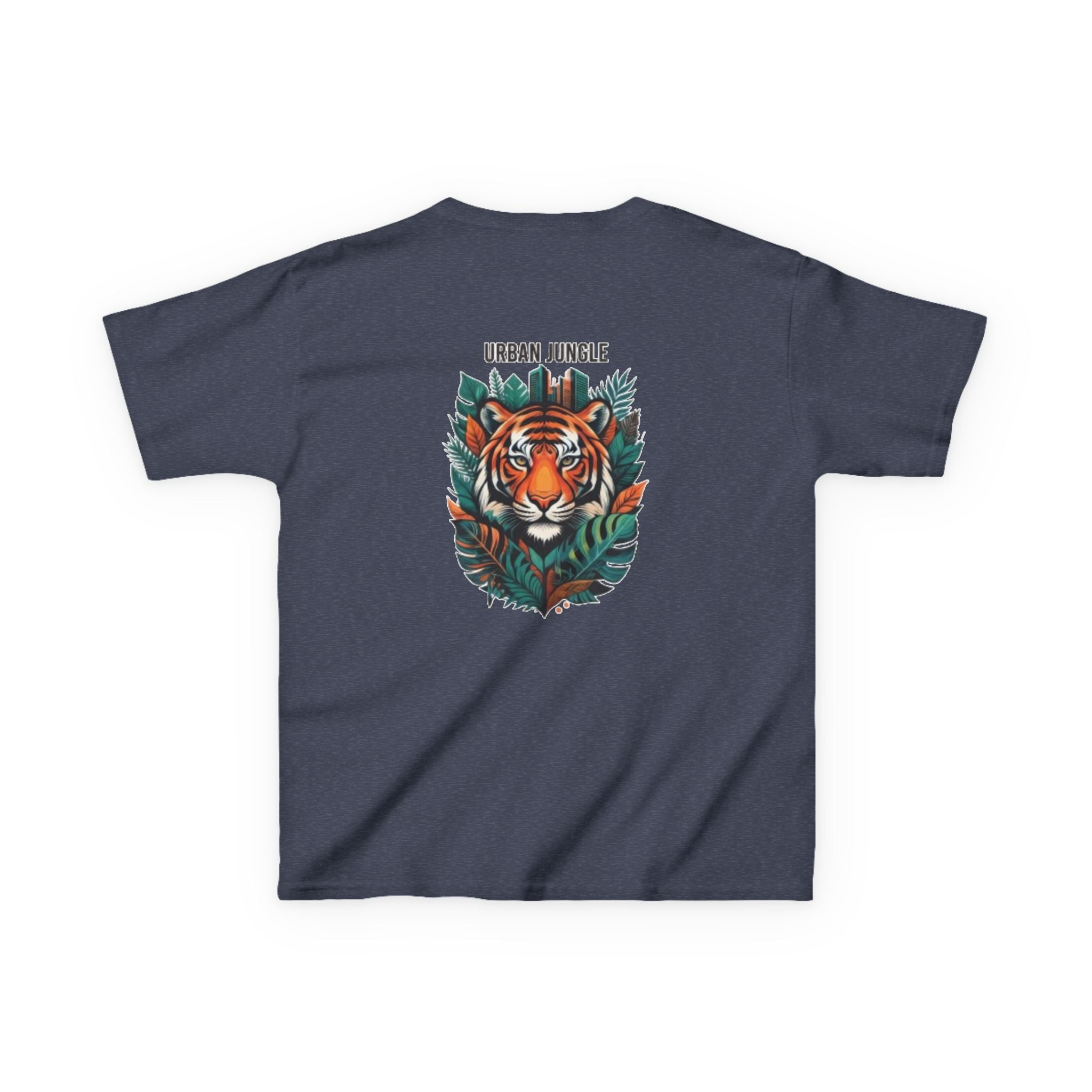 Kids 'Urban Jungle' Tiger Graphic Tee – Children's Jungle Animal Shirt
