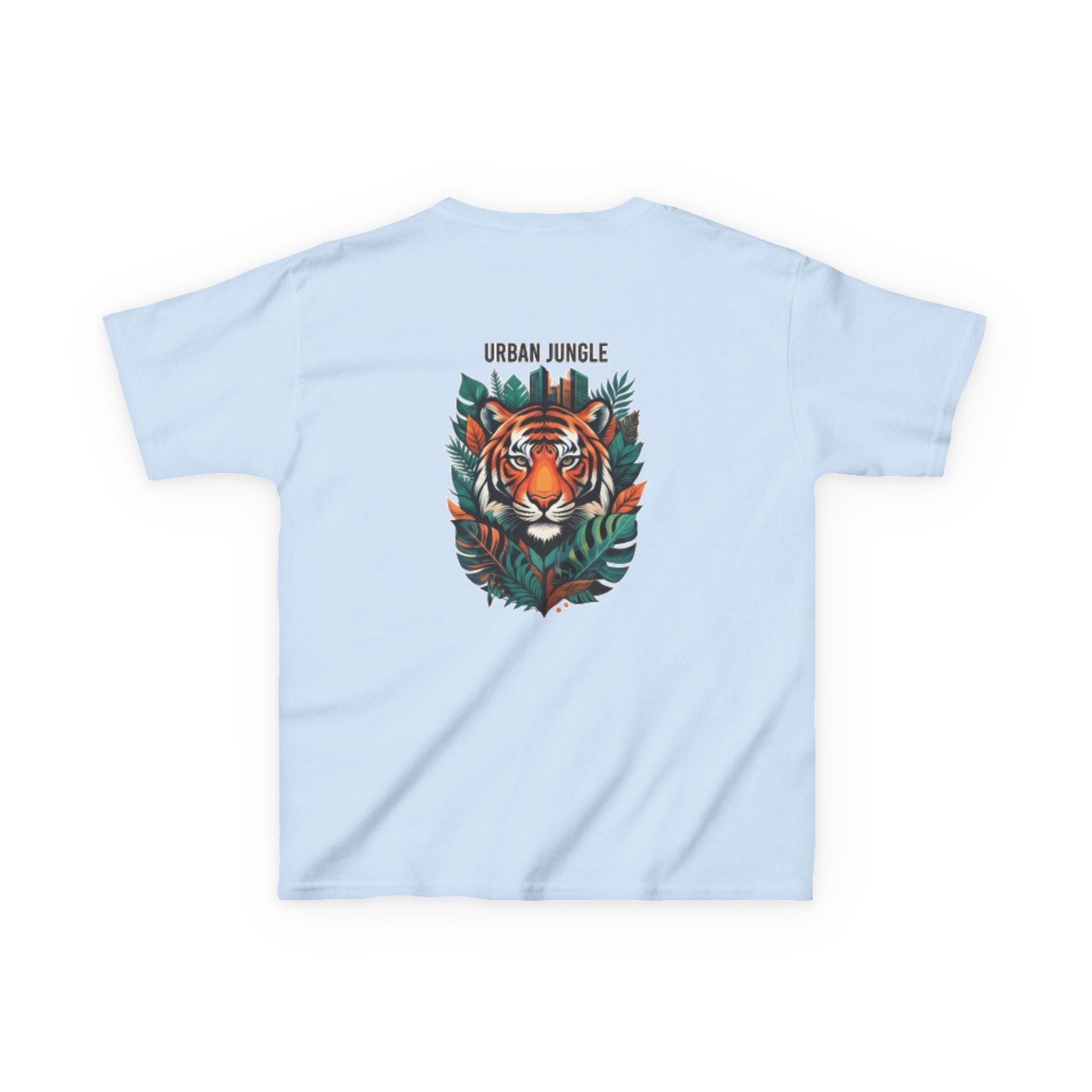 Kids 'Urban Jungle' Tiger Graphic Tee – Children's Jungle Animal Shirt