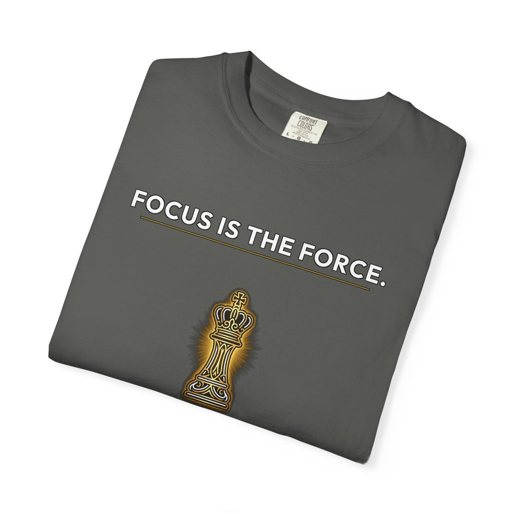 Focus Is The Force T‑Shirt — Meditation Buddha Graphic Tee