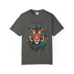 Urban Jungle Tiger T-Shirt – Bold Botanical Graphic Tee
