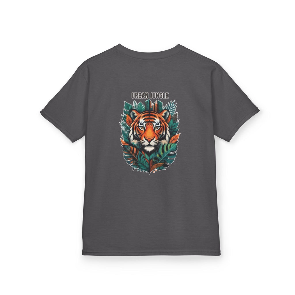 Kids 'Urban Jungle' Tiger Graphic Tee – Children's Jungle Animal Shirt
