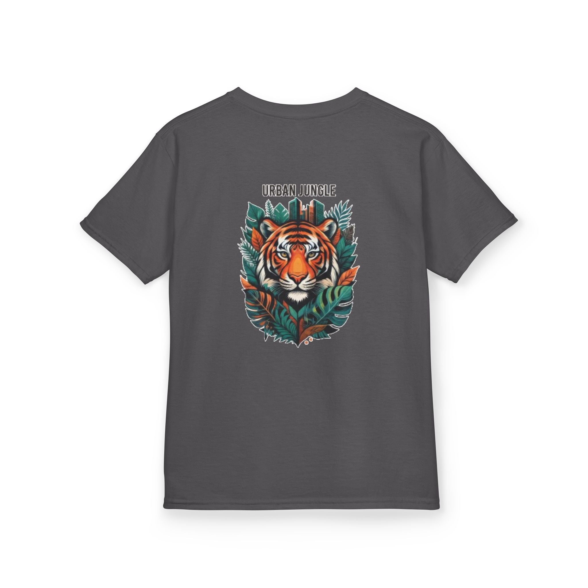 Kids 'Urban Jungle' Tiger Graphic Tee – Children's Jungle Animal Shirt