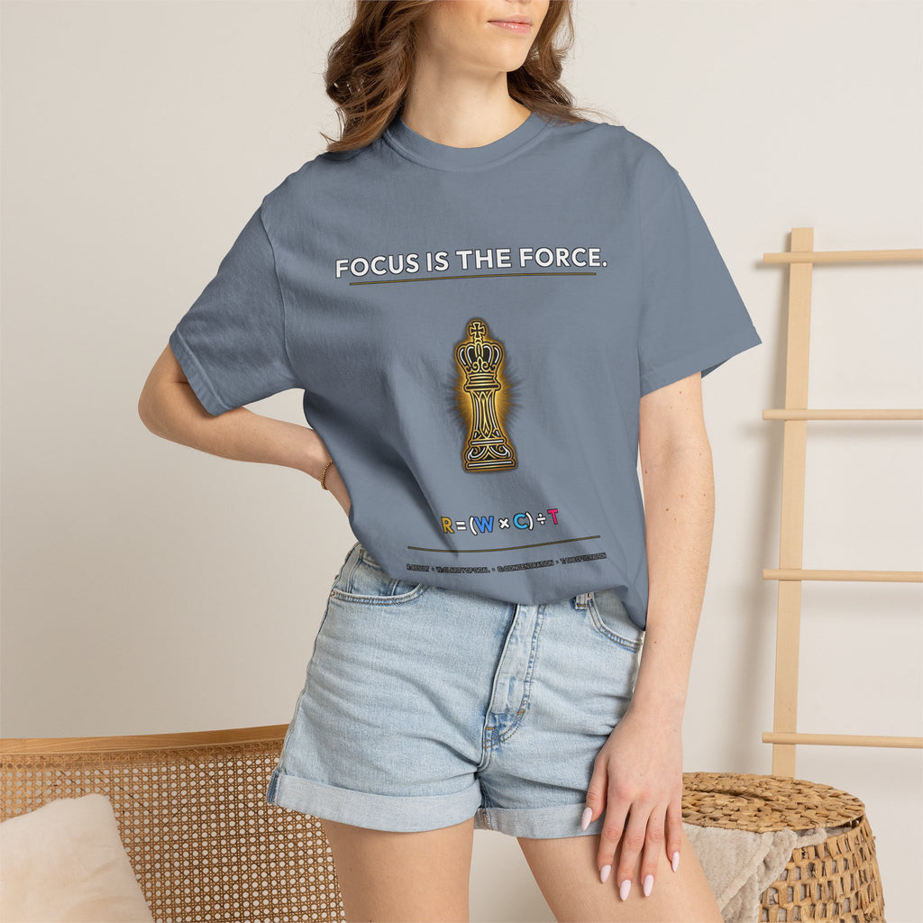 Focus Is The Force T-Shirt — Inspirational Starfighter Meditation Tee