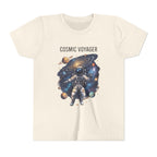 Cosmic Voyager Youth Tee — Astronaut Space Graphic Shirt for Kids