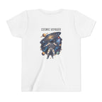 Cosmic Voyager Youth Tee — Astronaut Space Graphic Shirt for Kids