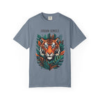 Urban Jungle Tiger T-Shirt – Bold Botanical Graphic Tee