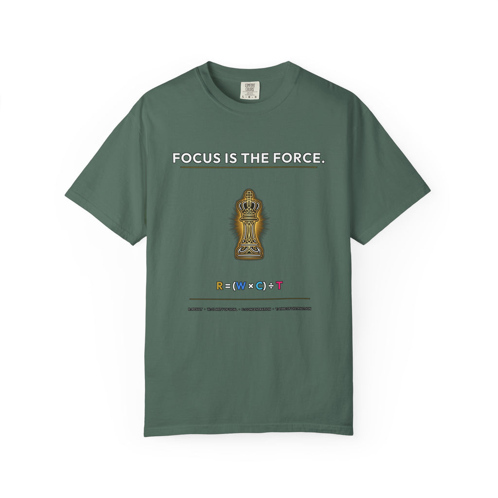 Focus Is The Force T-Shirt — Inspirational Starfighter Meditation Tee