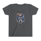 Cosmic Voyager Youth Tee — Astronaut Space Graphic Shirt for Kids