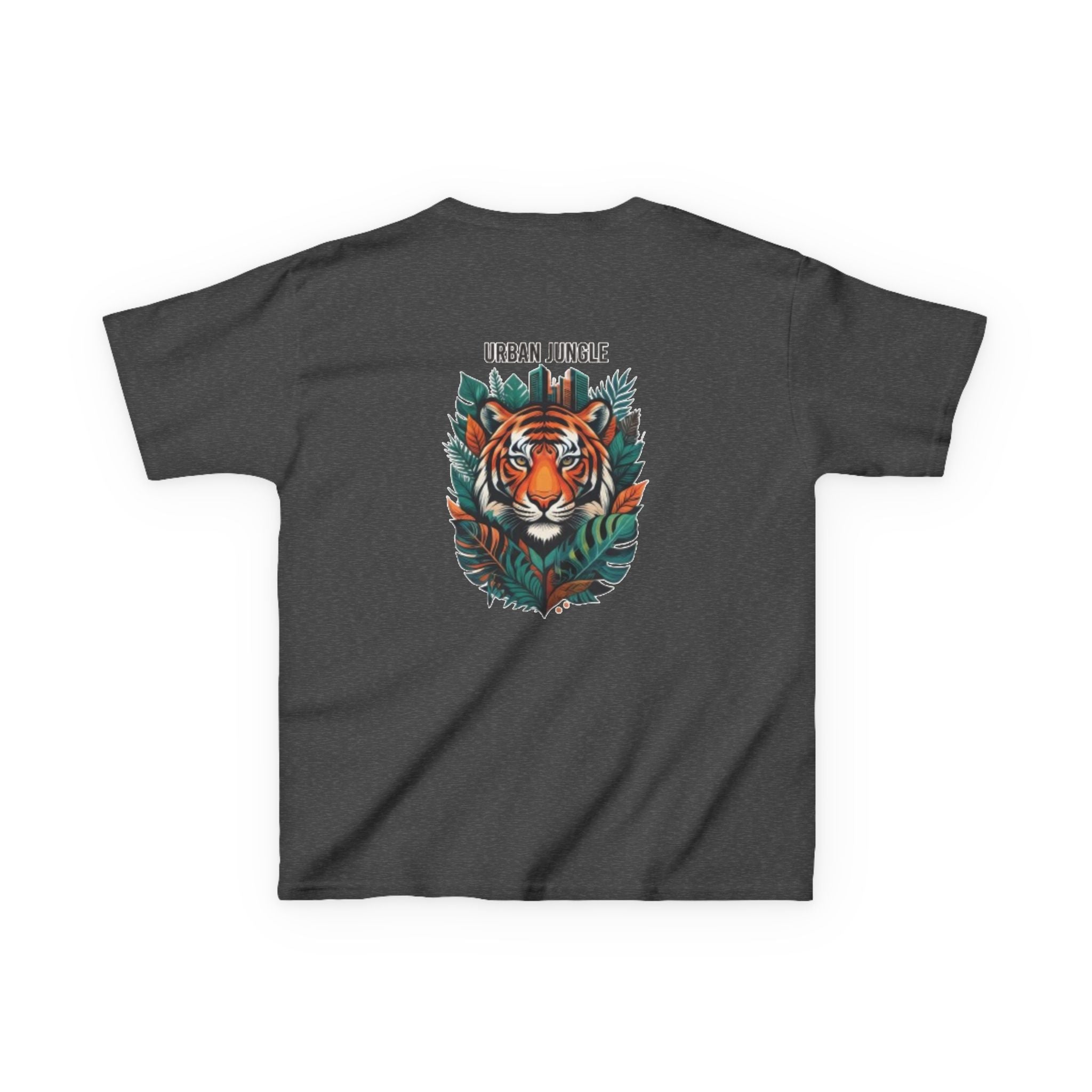 Kids 'Urban Jungle' Tiger Graphic Tee – Children's Jungle Animal Shirt
