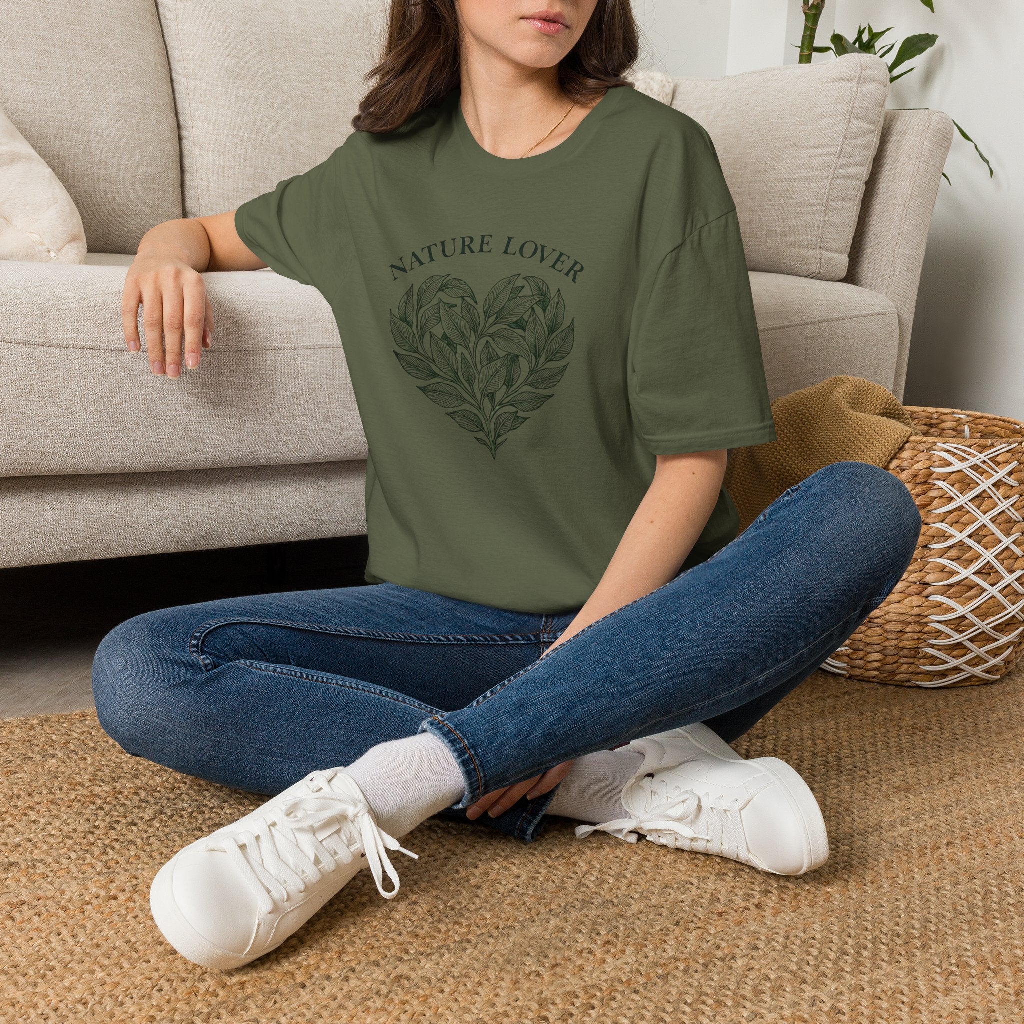 Leafy Heart Logo T-Shirt