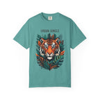 Urban Jungle Tiger T-Shirt – Bold Botanical Graphic Tee