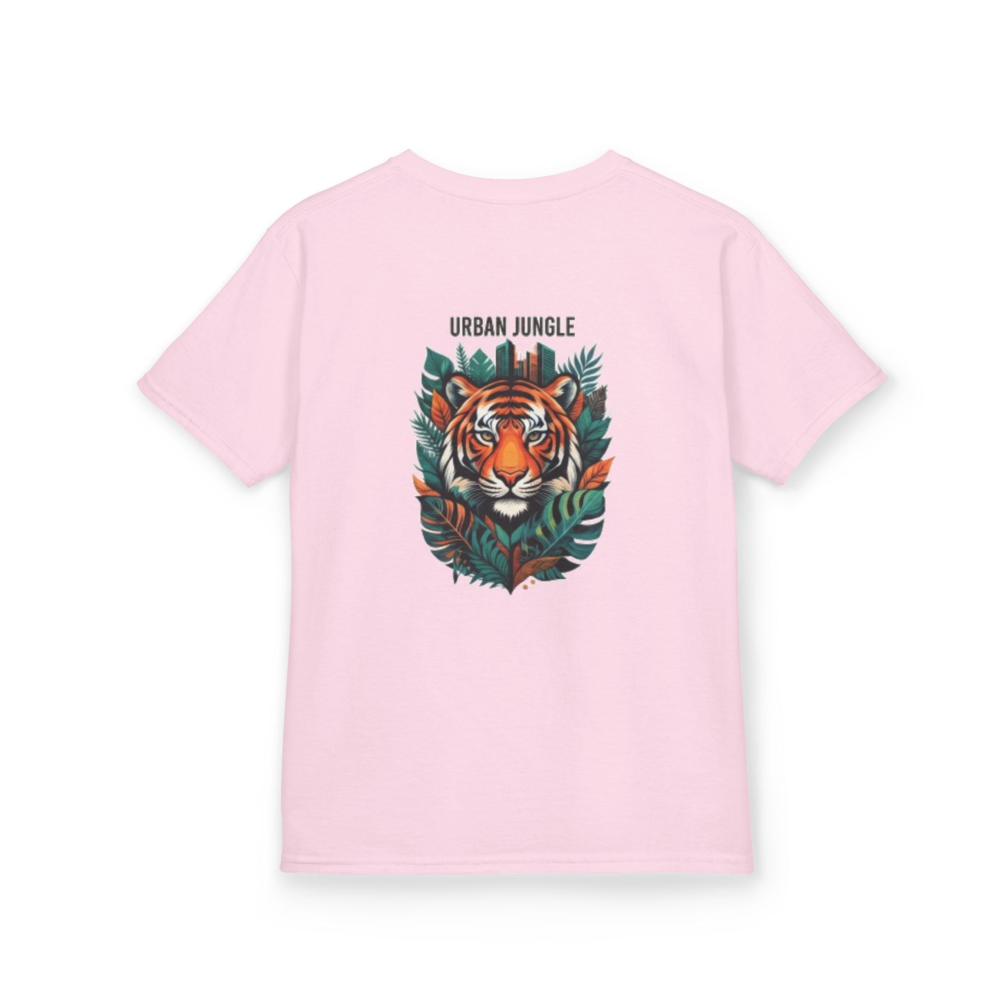 Kids 'Urban Jungle' Tiger Graphic Tee – Children's Jungle Animal Shirt