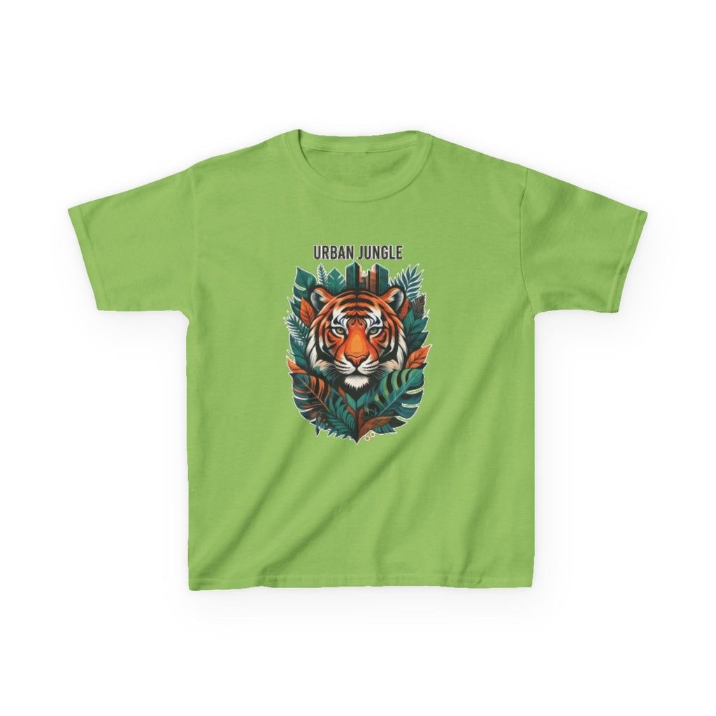 Kids 'Urban Jungle' Tiger Graphic Tee – Children's Jungle Animal Shirt