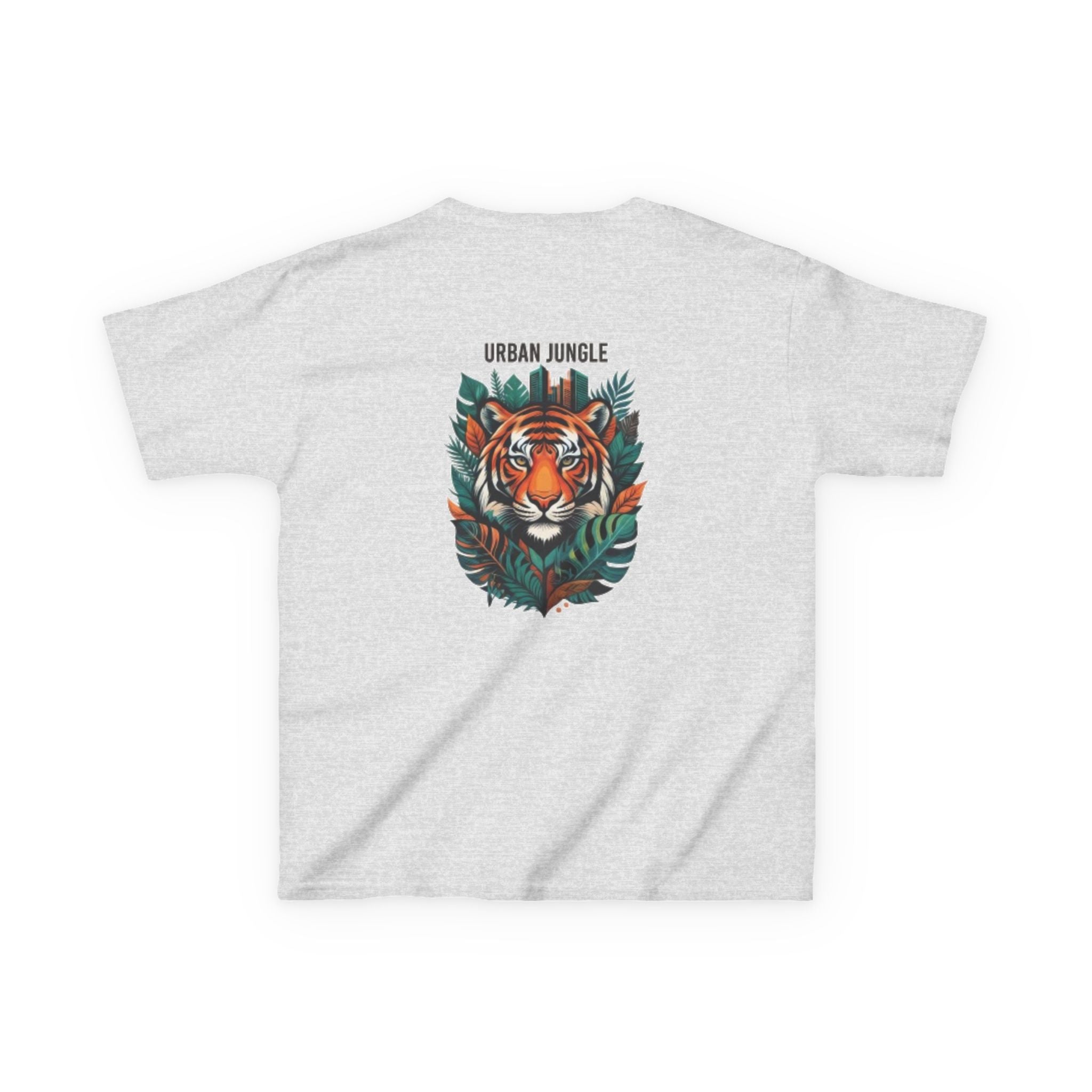 Kids 'Urban Jungle' Tiger Graphic Tee – Children's Jungle Animal Shirt
