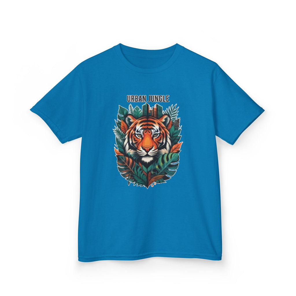 Kids 'Urban Jungle' Tiger Graphic Tee – Children's Jungle Animal Shirt