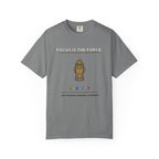 Focus Is The Force T‑Shirt — Meditation Buddha Graphic Tee
