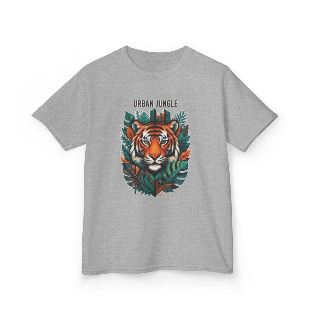 Kids 'Urban Jungle' Tiger Graphic Tee – Children's Jungle Animal Shirt