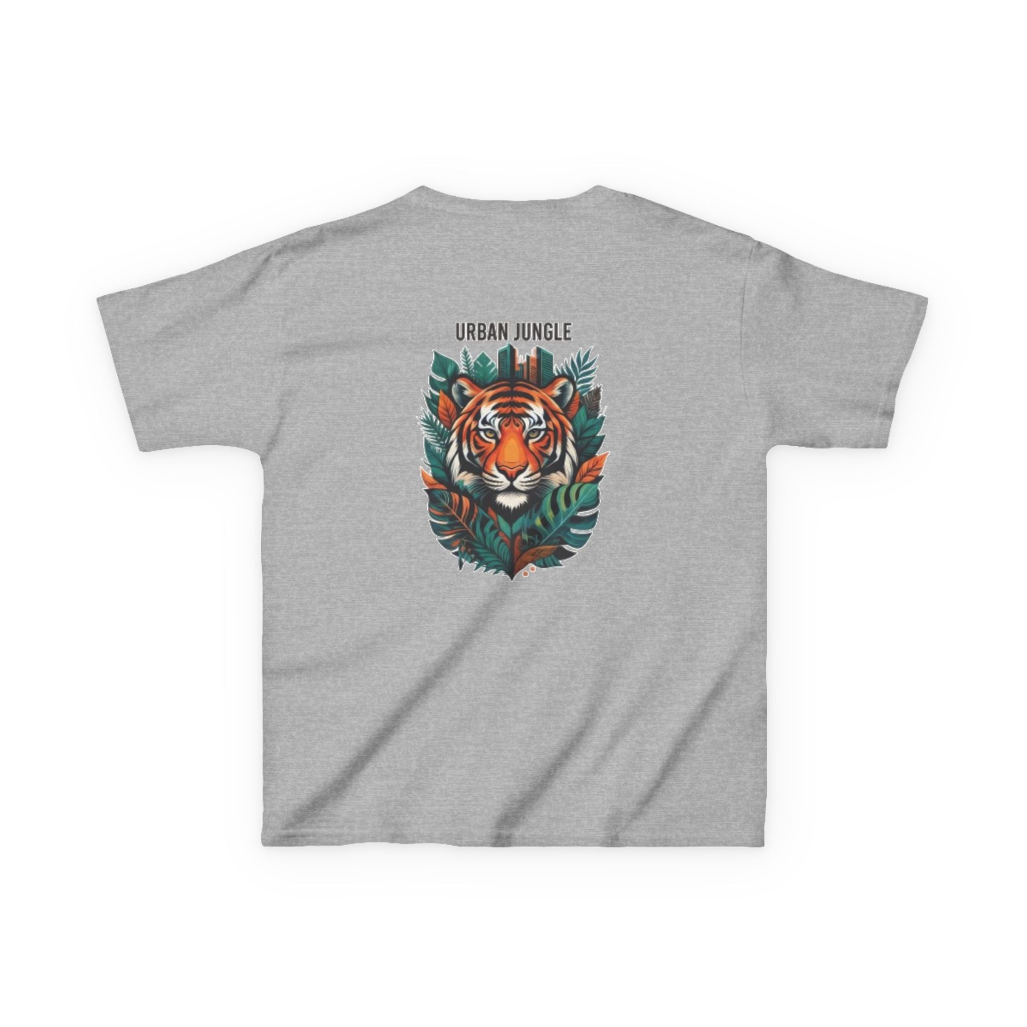 Kids 'Urban Jungle' Tiger Graphic Tee – Children's Jungle Animal Shirt
