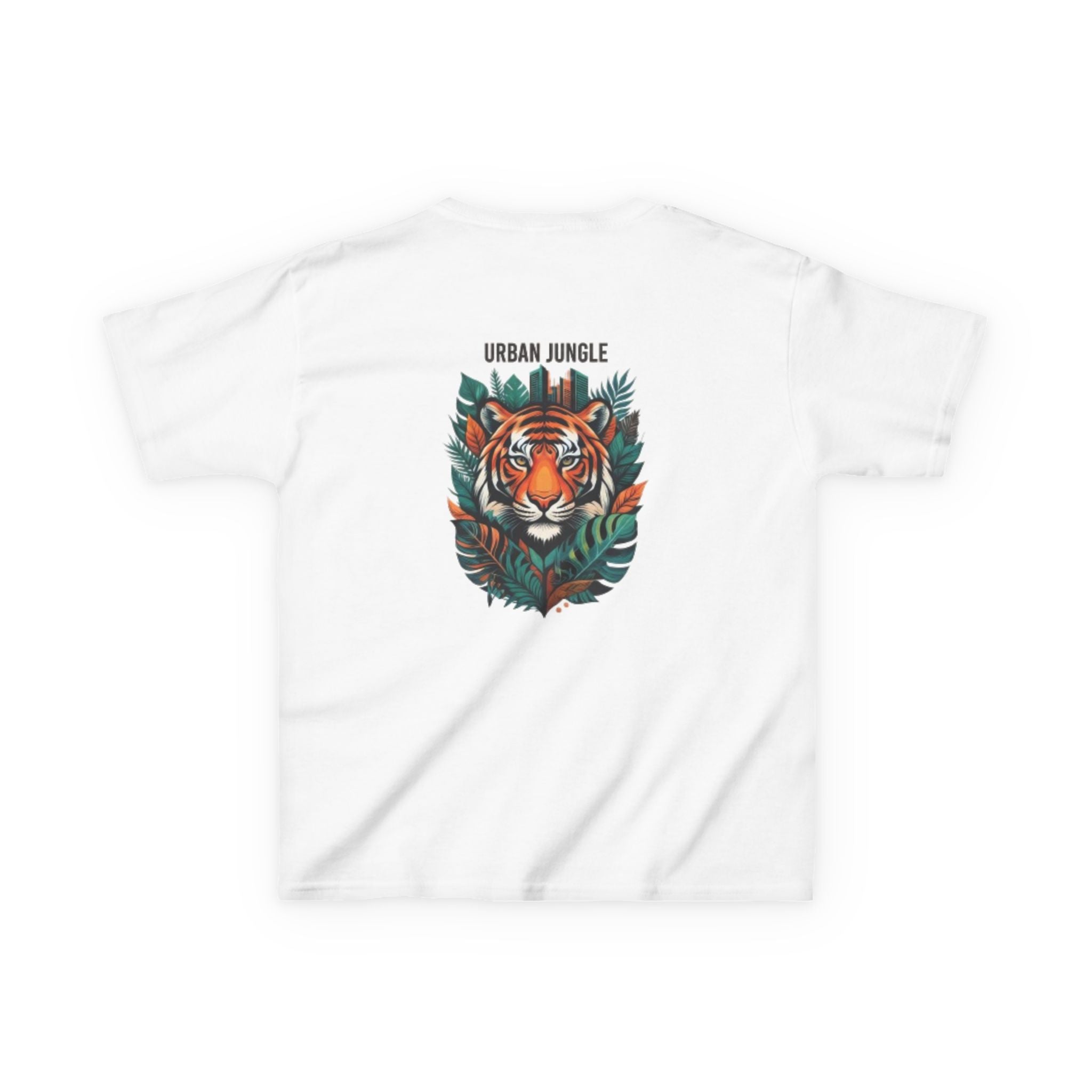 Kids 'Urban Jungle' Tiger Graphic Tee – Children's Jungle Animal Shirt