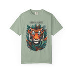 Urban Jungle Tiger T-Shirt – Bold Botanical Graphic Tee