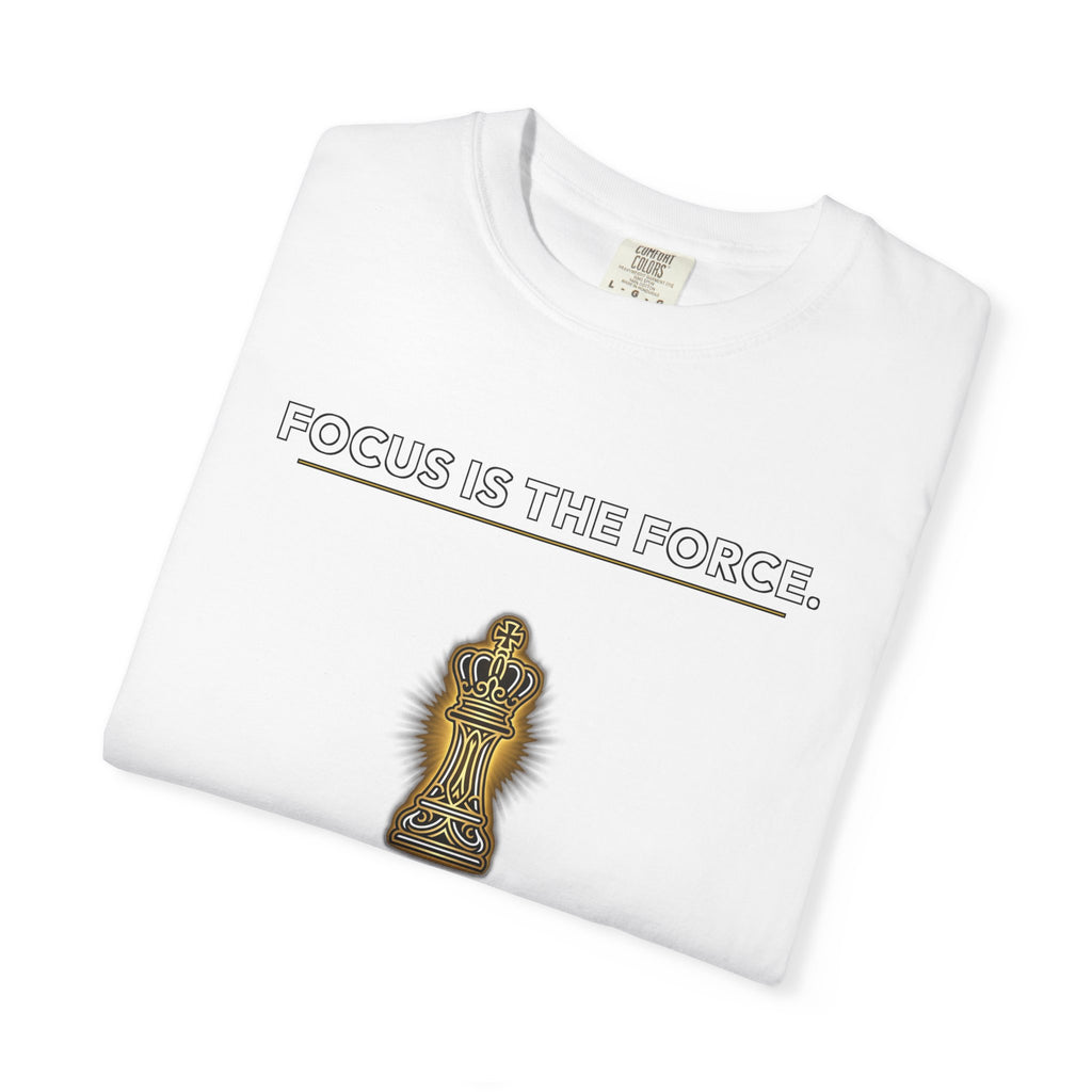 Focus Is The Force T‑Shirt — Meditation Buddha Graphic Tee