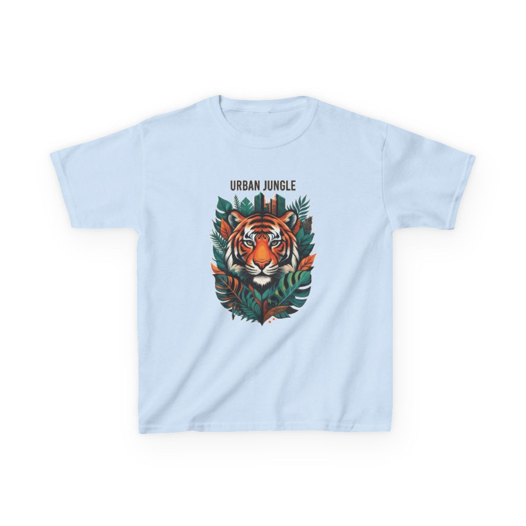 Kids 'Urban Jungle' Tiger Graphic Tee – Children's Jungle Animal Shirt